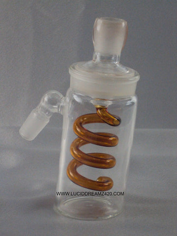 REMOVABLE TOP SPIRAL ASHCATCHER 14MM/19MM