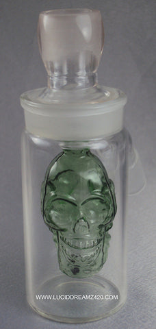 REMOVABLE TOP SKULL ASHCATCHER 14MM/19MM