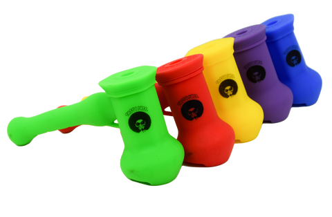 TASTY PUFF 7.5"SILICONE HAMMER BUBBLER