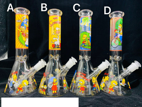 1" 5MM 39GMS THICK  BEAKER WATERPIPES