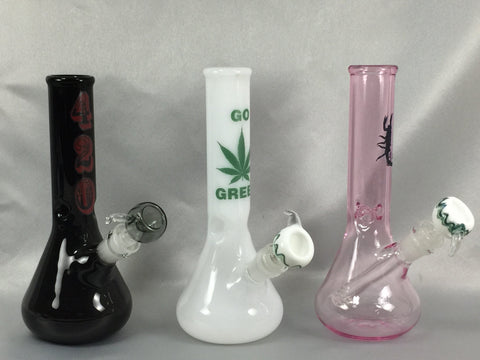 CWP181" LOCAL BLOWN COLOR TUBE BEAKER WP