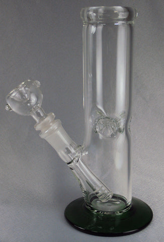 9" GLASS ON GLASS LOCAL BLOWN WITH ICE CATCHER WP