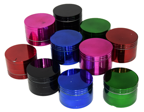 2.2" GRINDERS IN 4 ASST COLORS