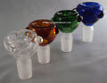 ASST GLASS ON GLASS COLOR BOWLS 19MM ($2.5 EA)