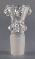 FUNNEL BOWL WITH DOTS 14MM ($2.5 EA)