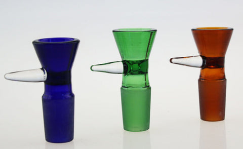 COLOR BOWL WITH HANDLE 14MM ($2.5 EA)