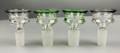 ASST COLOR RING BOWL 14MM FITS ON FEMALE WP ($2.9 EA)