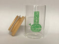 GLASS LOGO JAR LARGE (3.6 EA)