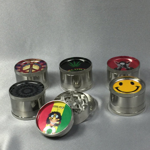 ASST DESIGN 3 PARTS GRINDER 51MM ($2.9 EA)