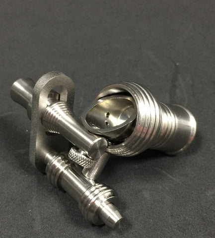 HONEYBUCKET TITATINUM COMBO 19MM/14MM FEMALE  FITS ON MALE WP