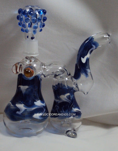 LOCAL BLOWN 2 CHAMBER HSH BUB