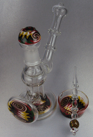 8" HEAVY REVERSAL BUB WITH MATCHING DOME & DISH