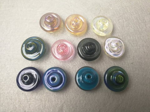 AMERICAN COLOR UFO GLASS CARB CAP ($4.9 EA)