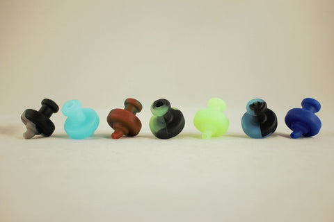 SILICONE CARB CAP WITH AIR DIRECTIONAL TUBING ($1. EA)