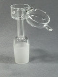 QUARTZ NAIL WITH CIRCULAR CAP 19MM MALE JOINT FITS ON FEMALE WP ($9.9 EA)