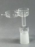QUARTZ NAIL WITH CIRCULAR CAP 19MM FEMALE JOINT FITS ON MALE WP ($9.9 EA)