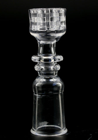 QUARTZ DIAMOND KNOT FEMALE FITS ON MALE WP 1MM OR 14MM OR 19MM ($5.9 EA)