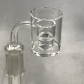 HQ TORO GLASS CORE REACTOR QUARTZ 3MM BOWL WITH 4MM THICK BASE, WITH A QUARTZ INSERT SITS ON CORE REACTOR