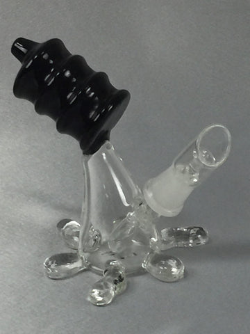 5" SIX DRAGON FOOT WITH BLACK MOUTH OIL RIG