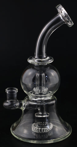9" 43GMS LD LOGO CLEAR SHOWERHEAD GOG WP