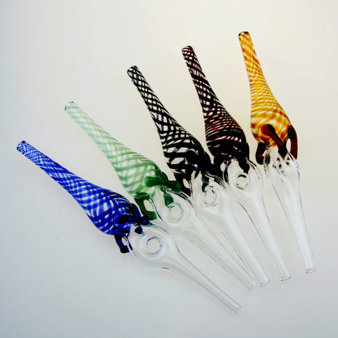 9" SWIRL TIPS NECTAR COLLECTOR ROD ($7.9 EA)