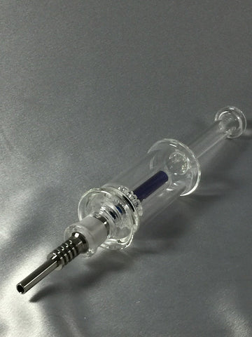 9" MINI SHOWERHEAD PERK NECTAR COLLECTOR WITH TITATINUM TIP