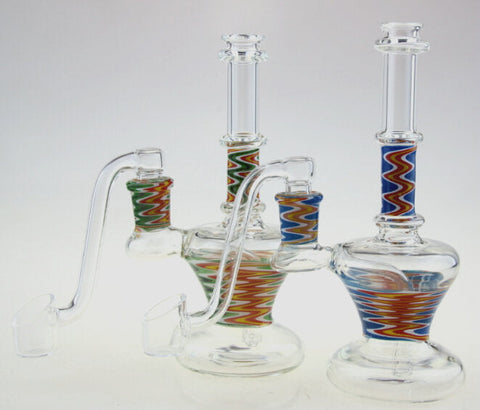 7" REVERSIBLE BUBBLER WITH DROPDOWN BANGER