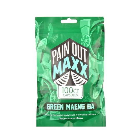 PAIN OUT MAX 100CT CAPSULES- GREEN MALAY