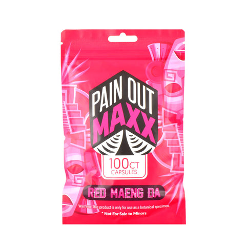 PAIN OUT MAX 100CT CAPSULES- RED BALI