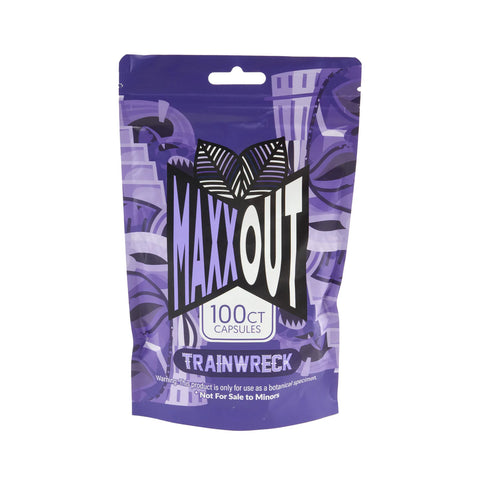 PAIN OUT MAX 100CT CAPSULES- TRAINWRECK