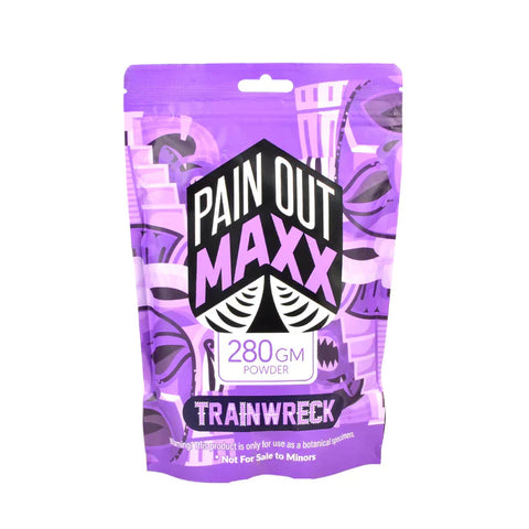 PAIN OUT MAX 280GM POWDER- TRAINWRECK