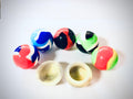 BALL DESIGN SILICONE GLASS CONTAINER