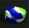 WHEELS SILICONE ROUND JARS