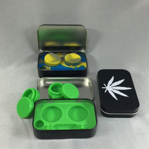 SILICONE TRAY WITH 2 SL CONTAINER