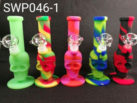 8" SKULL SILICONE WP