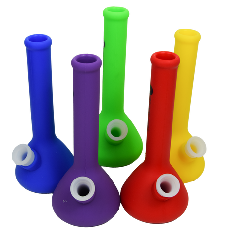 TASTY PUFF 7.5" SILICONE BEAKER WATER PIPE