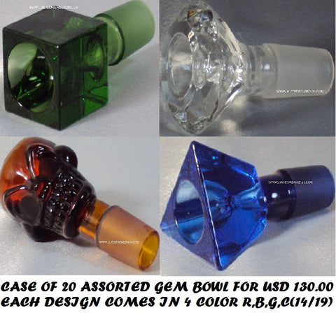 ASST GEM BOWL 19MM ($4.9 EA)