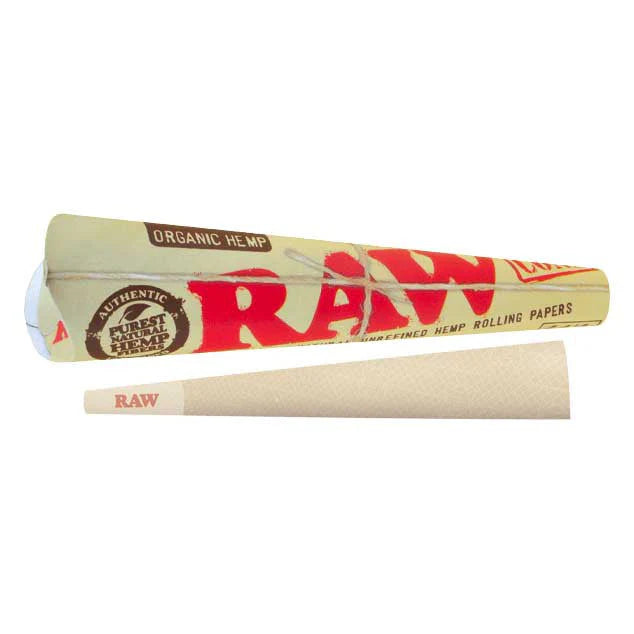 RAW Cones Organic Hemp 1-1/4 (6)