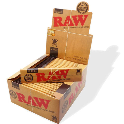 RAW CLASSIC KINGSIZE SLIM PAPERS